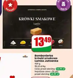 Dino Bombonierka krówki smakowe Lumiss Jutrzenka oferta