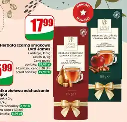 Dino Herbata czarna smakowa Lord James oferta