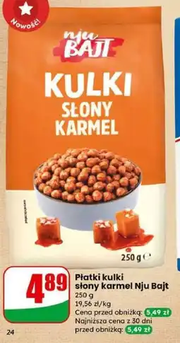 Dino Płatki kulki słony karmel Nju Bajt oferta