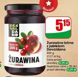 Dino Żurawina leśna z jabłkiem Devaldano oferta