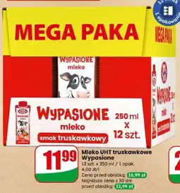 Dino Mleko UHT truskawkowe Wypasione oferta