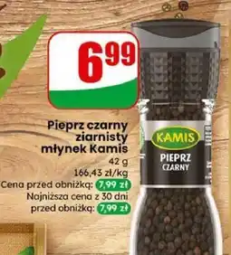 Dino Pieprz czarny ziarnisty młynek Kamis oferta