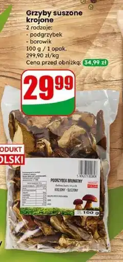 Dino Grzyby suszone krojone oferta