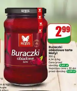 Dino Buraczki obiadowe tarte Motyl oferta
