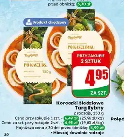 Dino Koreczki śledziowe Targ Rybny po kaszubsku oferta