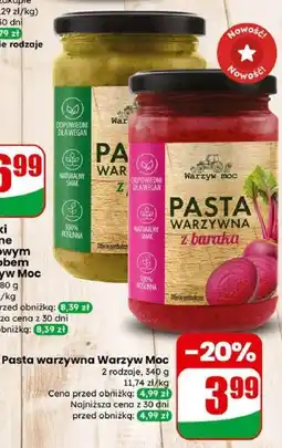 Dino Pasta warzywna z buraka Warzyw Moc oferta