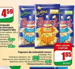 Dino Popcorn do mikrofali Lorenz oferta