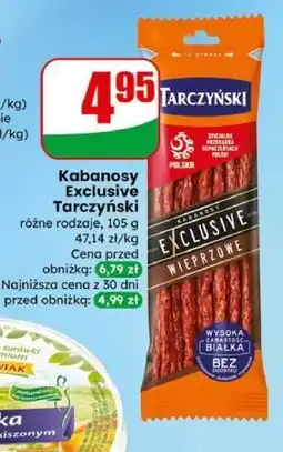 Dino Kabanosy Exclusive Tarczyński oferta