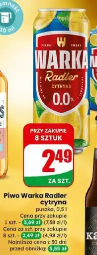 Dino Warka Radler cytryna oferta