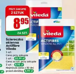 Dino Ściereczka okienna Actifibre Vileda oferta