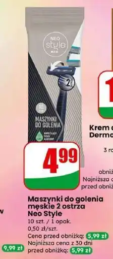 Dino Maszynki do golenia męskie 2 ostrza Neo Style oferta