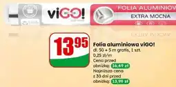 Dino Folia aluminiowa viGO! oferta