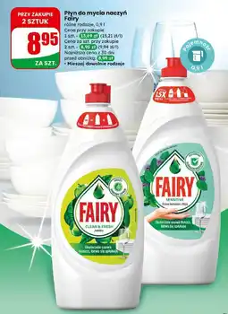Dino Płyn do mycia naczyń Fairy (różne rodzaje, 0.9 l) oferta