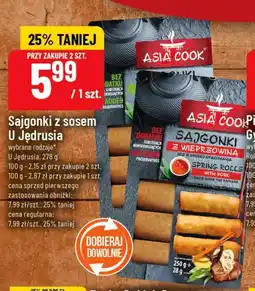 Polomarket Sajgonki z sosem U Jędrusia oferta
