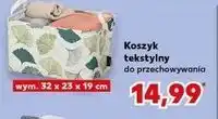 Kaufland Koszyk tekstylny do przechowywania oferta