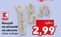 Kaufland Haczyki na wieszaki na ubrania, różne rodzaje oferta