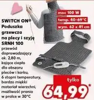 Kaufland SWITCH ON Poduszka grzewcza na plecy i szyję SRNH 100 oferta