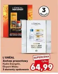 Kaufland L’ORÉAL Zestaw prezentowy krem Revitalift, Hydra Energetic 5 elementów oferta