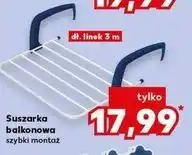 Kaufland Suszarka balkonowa szybki montaż oferta