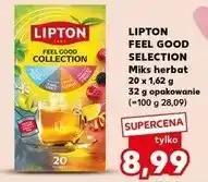 Kaufland LIPTON FEEL GOOD SELECTION Mix herbat 20 x 1,6 g 32 g oferta