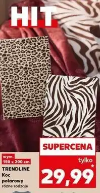 Kaufland TRENDLINE Koc polarowy (różne rodzaje oferta