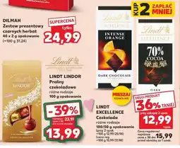 Kaufland LINDT LINDOR Praliny czekoladowe różne rodzaje 100 g opakowanie oferta