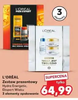 Kaufland L’ORÉAL Zestaw prezentowy Hydra Energetic, Ekspert Wieku 3 elementy opakowanie oferta
