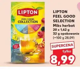 Kaufland Lipton Feel Good Selection Mix herbat oferta