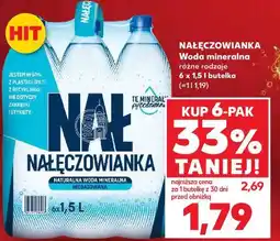 Kaufland Nałęczowianka Woda mineralna oferta