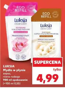 Kaufland Luksja Mydło w płynie zapas oferta