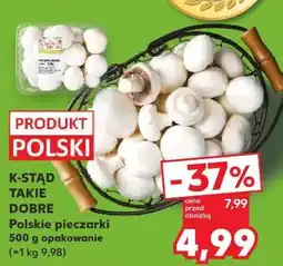 Kaufland K-STAD TAKIE DOBRE Polskie pieczarki oferta
