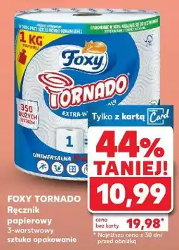 Kaufland Foxy Tornado Ręcznik papierowy 3-warstwowy oferta