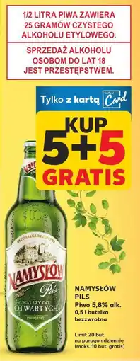 Kaufland Namysłów Pils Piwo 5,8% alk oferta