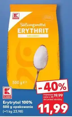 Kaufland K-CLASSIC Erytrytol 100% oferta