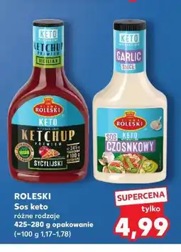 Kaufland ROLESKI Sos keto różne rodzaje oferta