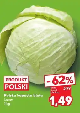 Kaufland Polska kapusta biała luzem oferta