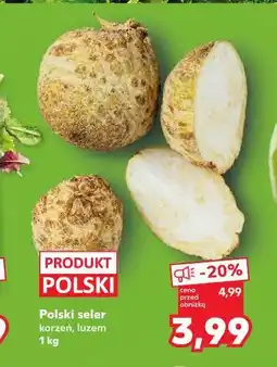Kaufland Polski seler korzeń, luzem oferta