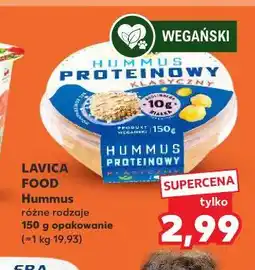 Kaufland LAVICA FOOD Hummus proteinowy różne rodzaje oferta
