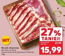 Kaufland Boczek wieprzowy bez kości, ze skórą oferta