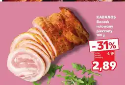 Kaufland Kabanos Boczek rolowany pieczony oferta