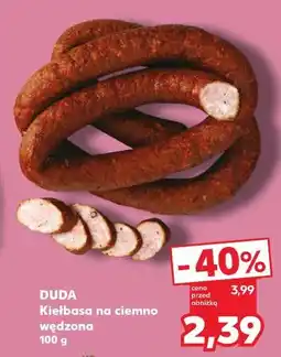 Kaufland Duda Kiełbasa na ciemno wędzona oferta