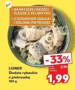 Kaufland LISNER Śledzie rybackie z pietruszką oferta