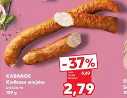 Kaufland Kabanos Kiełbasa wiejska pieczona oferta