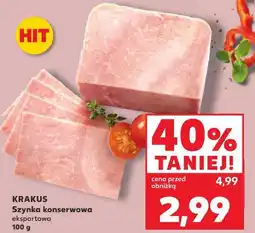 Kaufland Krakus Szynka konserwowa eksportowa oferta
