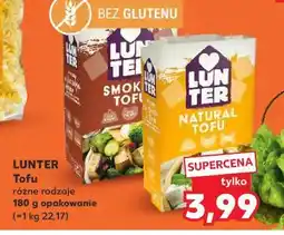 Kaufland LUNTER Tofu różne rodzaje oferta