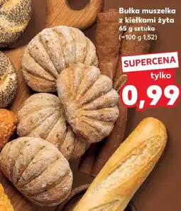Kaufland Bułka muszelka z kiełkami żyta oferta