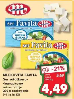 Kaufland Ser sałatkowo-kanapkowy Favita oferta