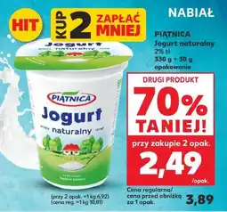 Kaufland Piątnica Jogurt naturalny 2% oferta