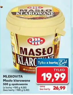Kaufland Mlekovita Masło klarowane oferta