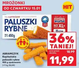 Kaufland ABRAMCZYK Kapi­tańskie paluszki rybne oferta